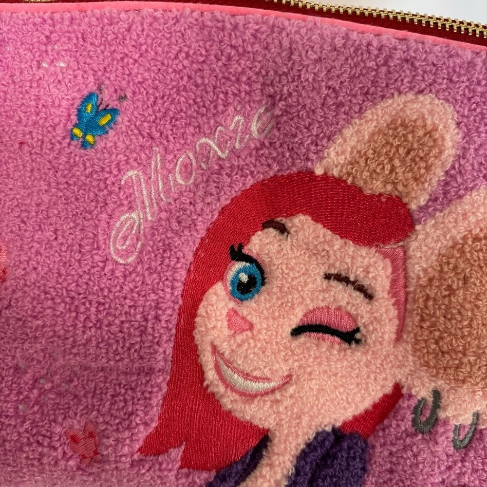 Source Unknown Pink Cartoon Mouse Crossbody Bag